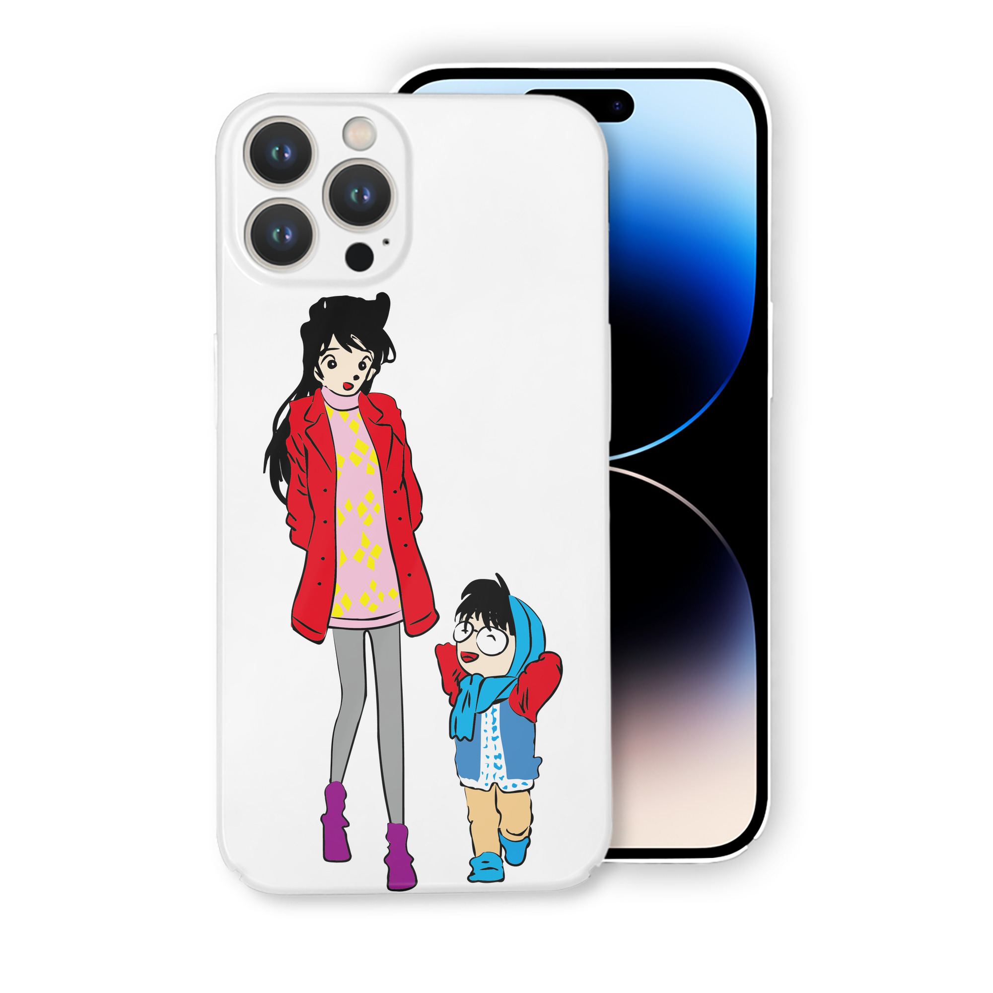 （画像用） 名探偵コナン 江戸川 コナン Detective Conan Conan Edogawa 【iPhone 14シリーズ対応】ハードケース